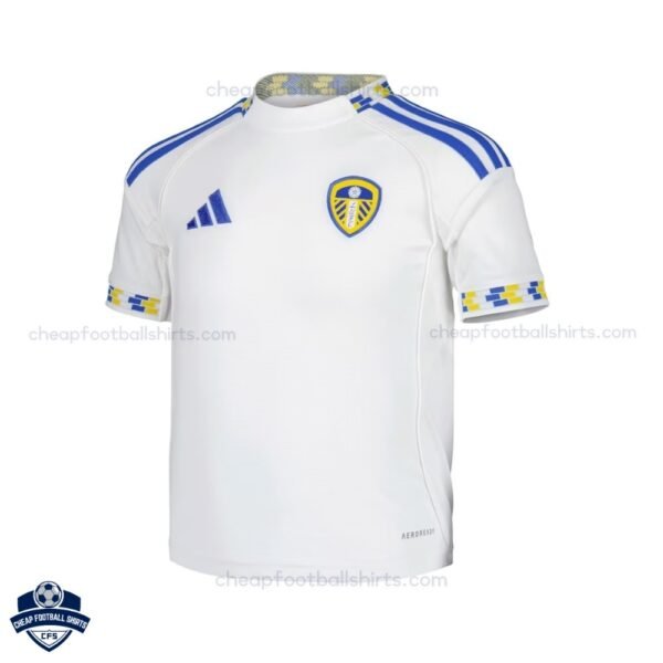 Leeds United Home Cheap Football Shirts 2025/26 - Front View