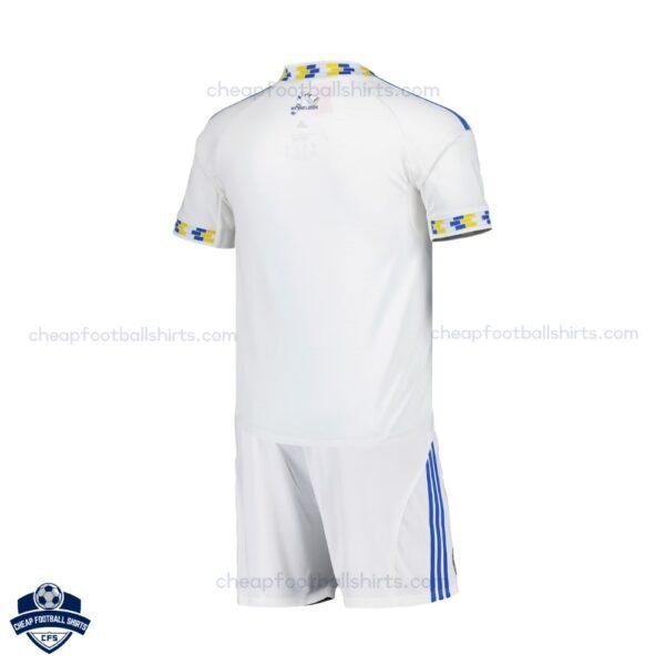 Leeds United Home Kids Cheap Football Kit 2025/26 - Back View