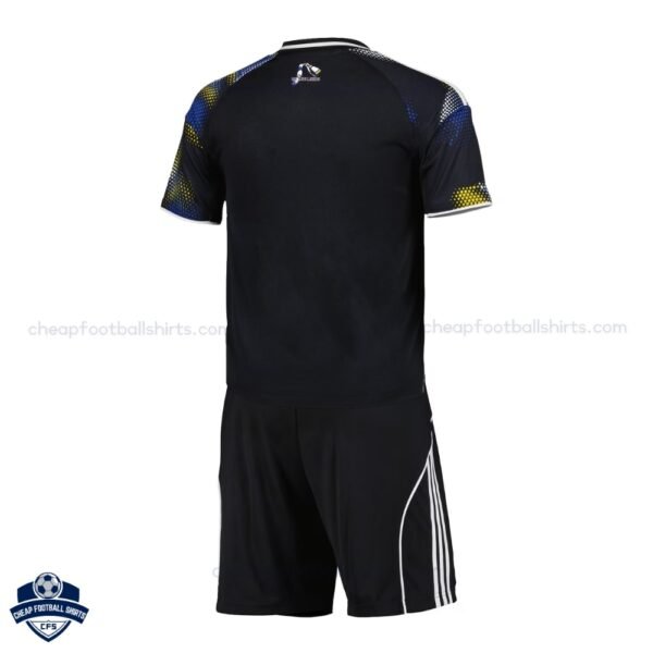 Leeds United Third Kids Football Kit 25/26 - Back View