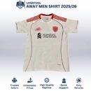Liverpool Away Men Football Shirt 25/26 - Front View