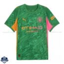Manchester City Green Goalkeeper Men Football Shirt 25/26 - front view