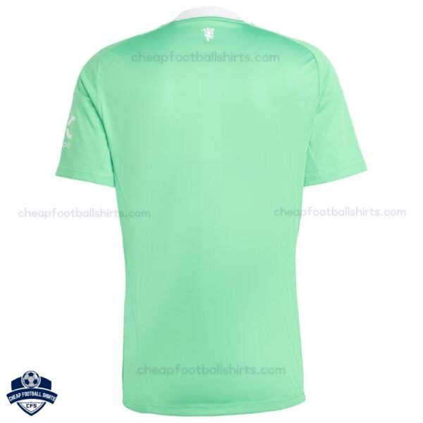 Manchester United Green Goalkeeper Cheap Football Shirts 2025/26_Back View