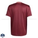 Manchester United Retro Version Men Football Shirt 25/26 - back view
