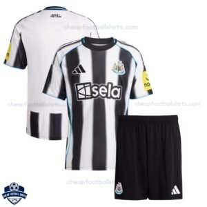 Newcastle United Home Kids Football Kit 25/26 - overview