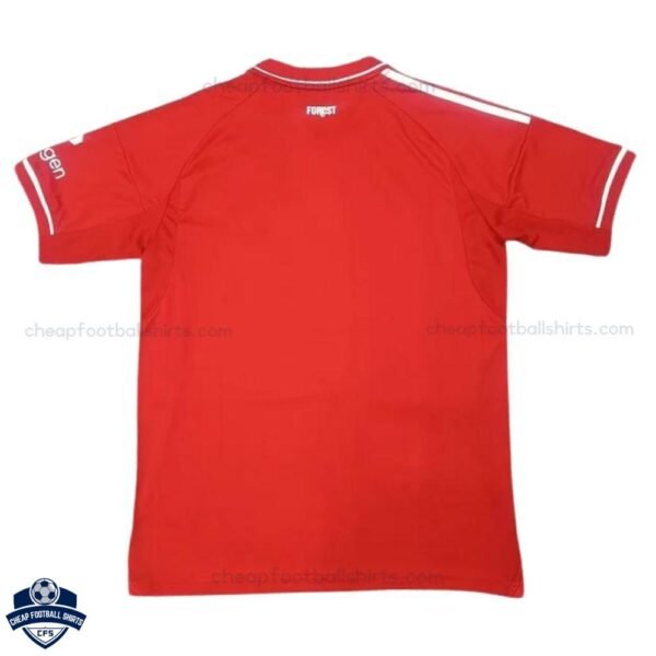 Nottingham Forest Home Men Football Shirt 25/26 - back view