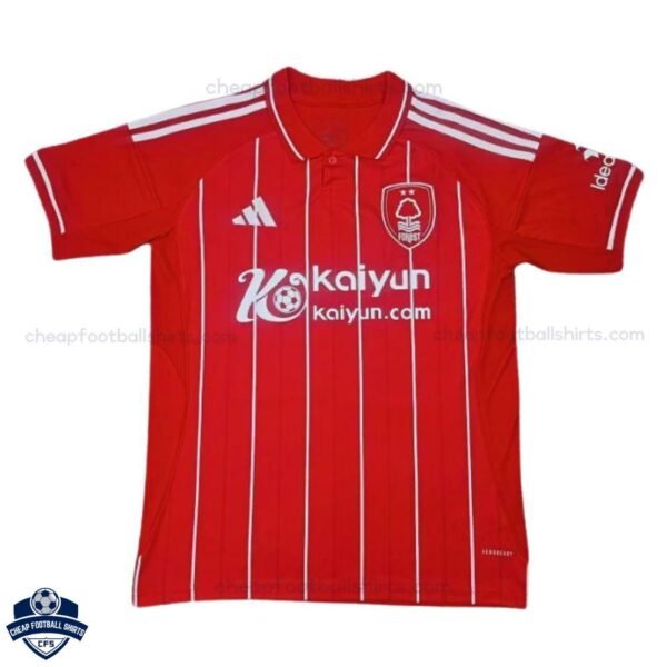 Nottingham Forest Home Men Football Shirt 25/26 - front view