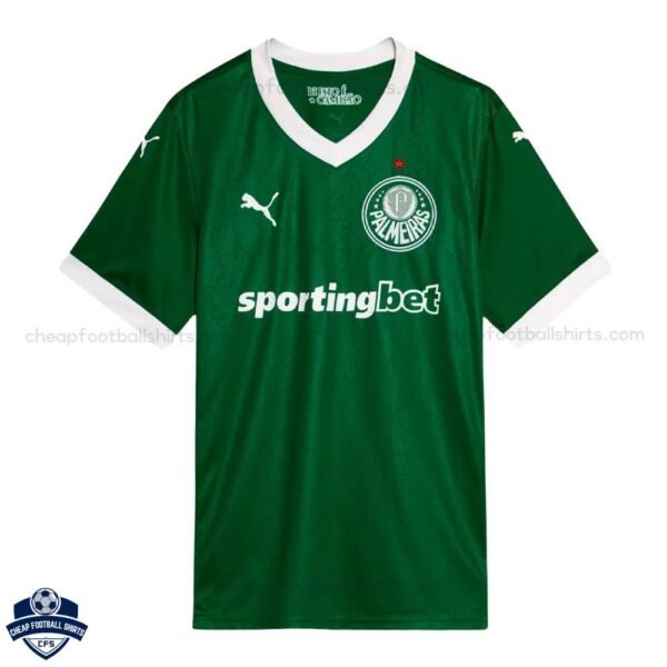 Palmeiras Home Men Football Shirt 25/26 - front view