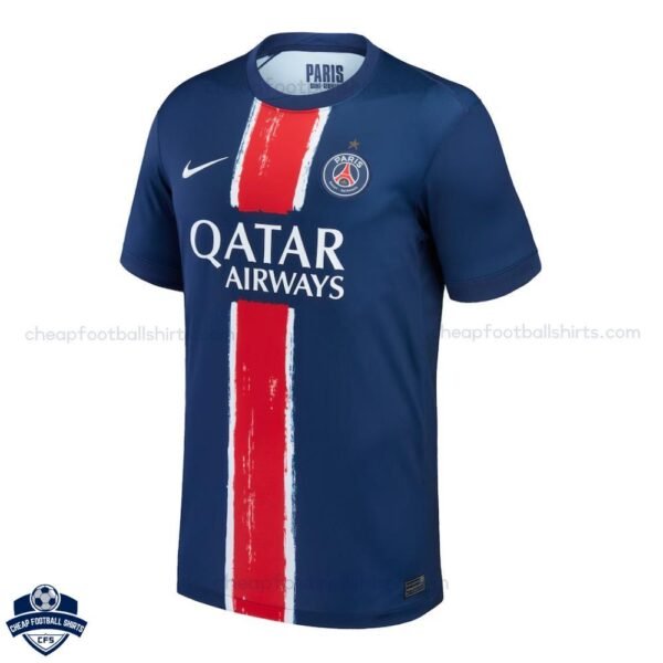 PSG CHAMPIONS 25 Home Men Football Shirt 24/25 - front view