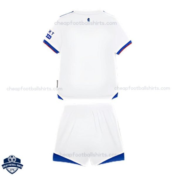 Rangers Away Kids Football Kit 25/26 - back view