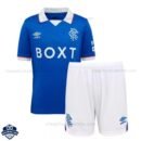 Rangers Home Kids Football Kit 25/26 - front view