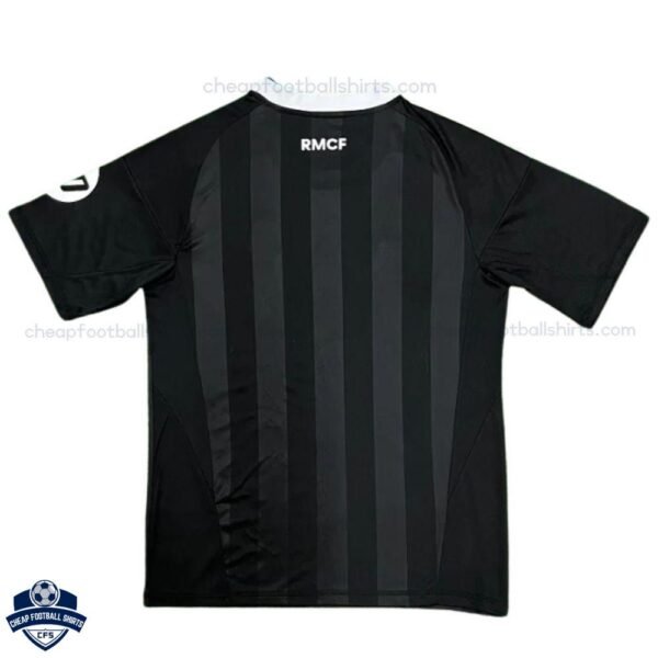 Real Madrid Black Goalkeeper Men Football Shirt 25/26 - back view