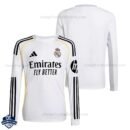 Real Madrid Home Men Football Shirt 25/26 Long Sleeve - overview