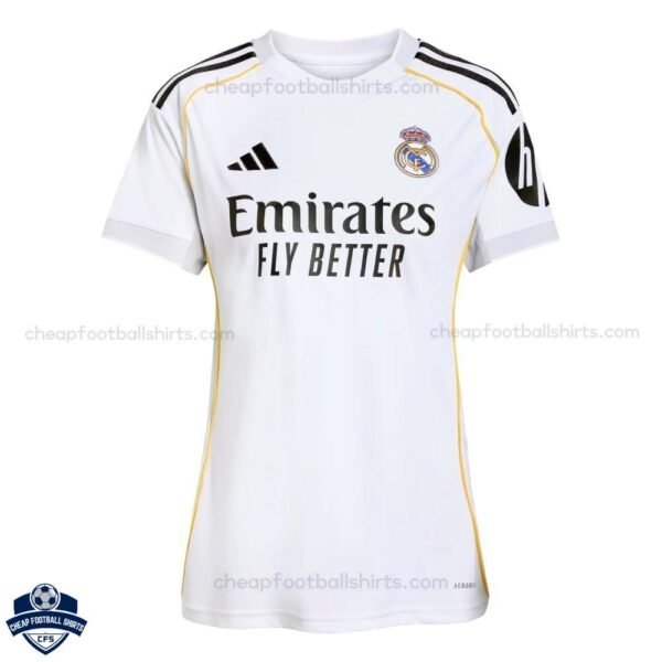 Real Madrid Home Women Football Shirt 25/26 - front view