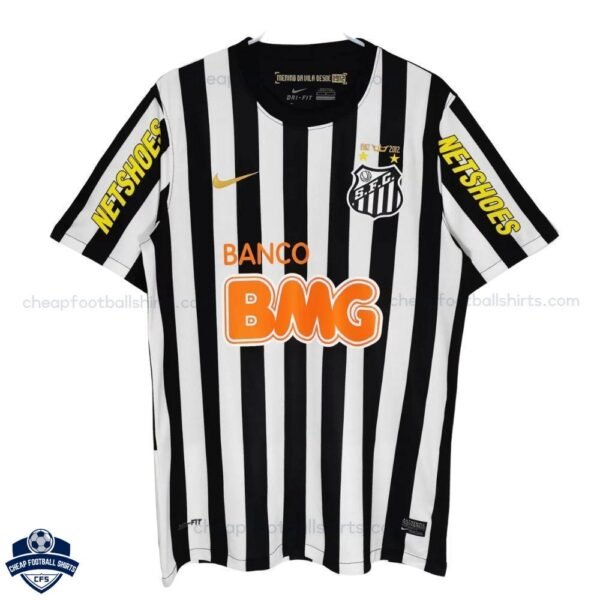 Santos Away Men Football Shirt 2013 - front view