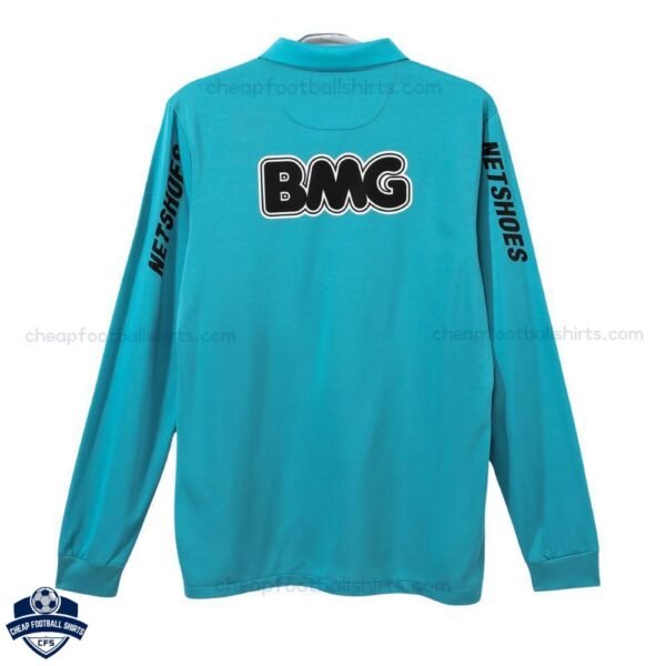 Retro Santos Goalkeeper Men Football Shirt 12/13 Long Sleeve - back view