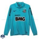 Retro Santos Goalkeeper Men Football Shirt 12/13 Long Sleeve - front view