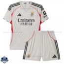 Benfica Away Kids Football Kit 25/26 - front view
