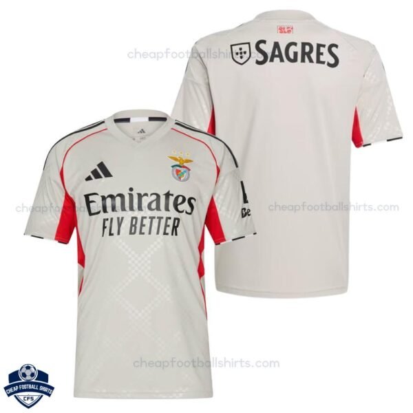 Benfica Away Men Football Shirt 25/26 - overview