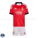 Benfica Home Kids Football Kit 25/26 - front view