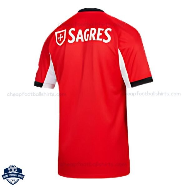 Benfica Home Men Football Shirt 25/26 - back view