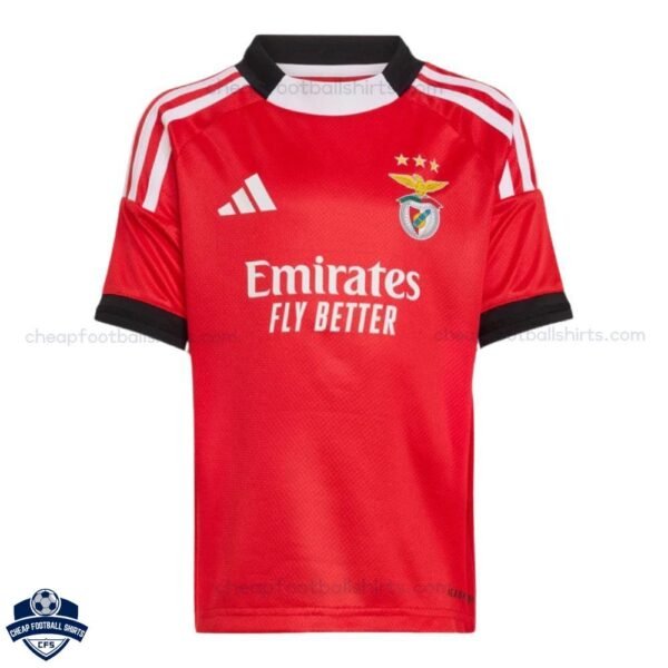 Benfica Home Men Football Shirt 25/26 - front view