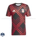 Benfica Pre Match Training Men Football Shirt 25/26 - front view