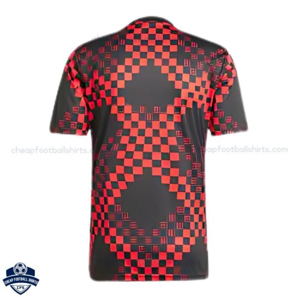 Benfica Pre Match Training Men Football Shirt 25/26 - back view
