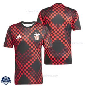 Benfica Pre Match Training Men Football Shirt 25/26 - overview