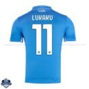 SSC Napoli Lukaku 11 Home Men Football Shirt 24/25 - back view