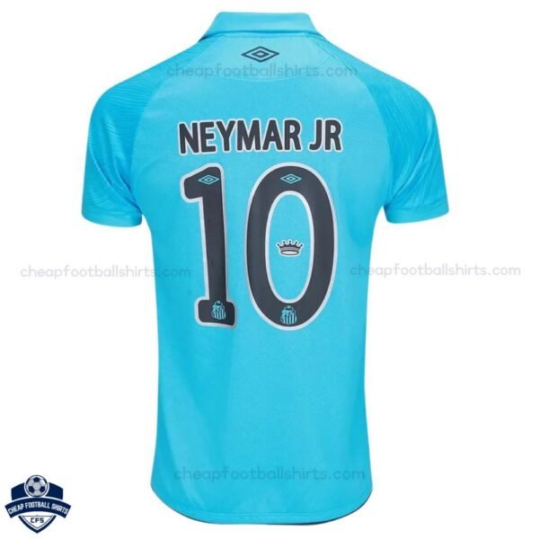 Santos NEYMAR JR 10 Third Men Football Shirt 25/26 - backview