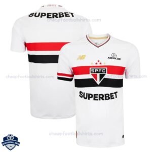 Sao Paulo Home Men Football Shirt 25/26 - overview