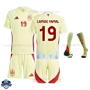 Spain Lamine Yamal 19 Away Kids Football Kit 24/25 - overview