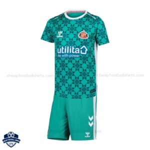 Sunderland Goalkeeper Kids Football Kit 25/26 - Front View