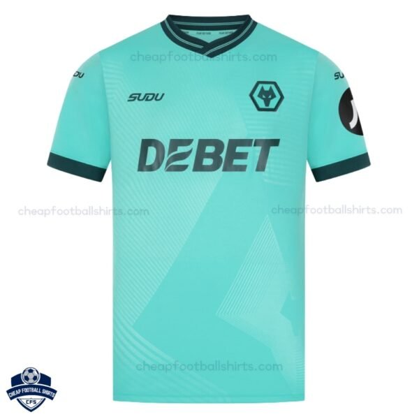 Wolves Away Men Football Shirt 25/26 - Front View