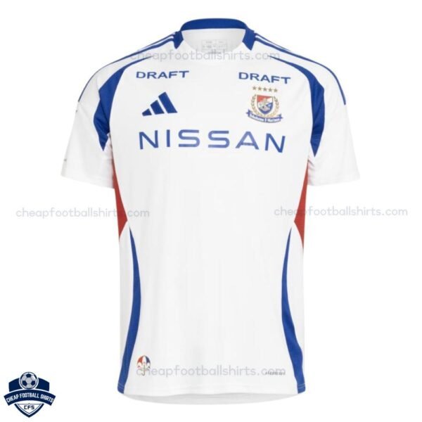 Yokohama Home Men Football Shirt 25/26 - front view