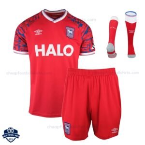 Ipswich Town Away Kids Cheap Football Kit 2025/26 - Front View