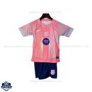 Barcelona Aurora Kids Football Kit 25/26 - Front View