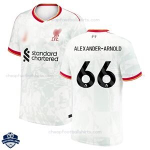 Liverpool Third Men Football Shirt 24/25 ALEXANDER-ARNOLD 66 - Overview