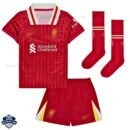 Liverpool Home Kids Football Kit 24/25 - Front View