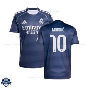 Real Madrid Away Men Football Shirt 25/26 MODRIC 10