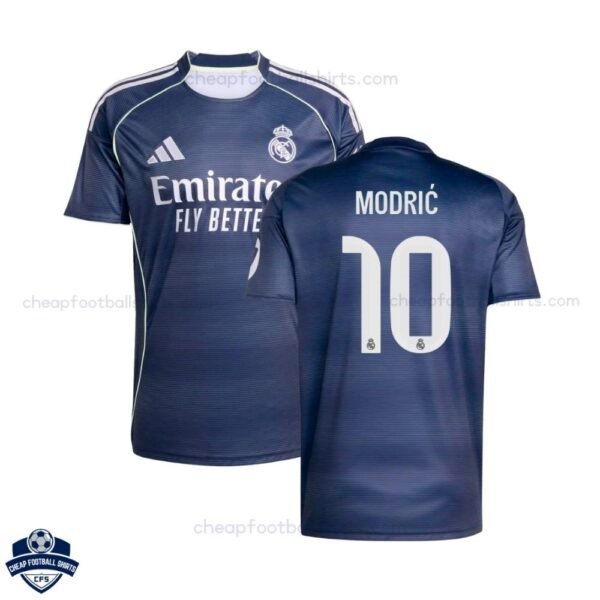 Real Madrid Away Men Football Shirt 25/26 MODRIC 10