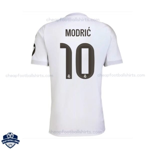 Real Madrid Home Men Football Shirt 25/26 MODRIC 10 - Back View
