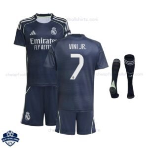 Real Madrid Away Kids Football Kit 25/26 VINI JR. 7