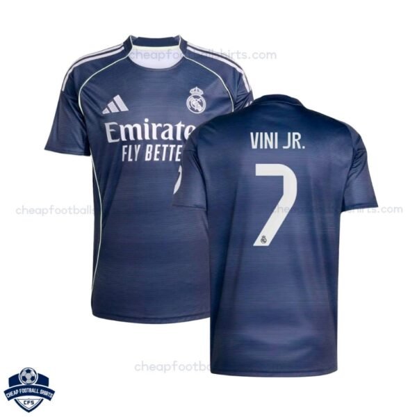 Real Madrid Away Men Football Shirt 25/26 VINI JR 7
