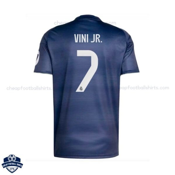 Real Madrid Away Men Football Shirt 25/26 VINI JR 7 - Back View