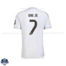 Real Madrid Home Men Football Shirt 25/26 VINI JR. 7 - Back View