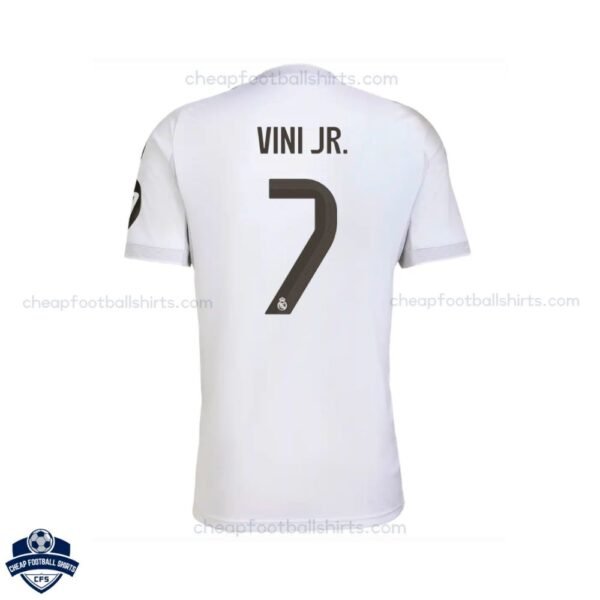 Real Madrid Home Men Football Shirt 25/26 VINI JR. 7 - Back View