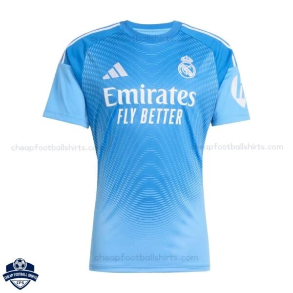 Real Madrid Goalkeeper Men Football Shirt 25/26 - Front View