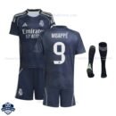 Real Madrid Away Kids Football Kit 25/26 MBAPPE 9