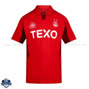 Aberdeen Home Cheap Football Shirts 2025/26 - Front View